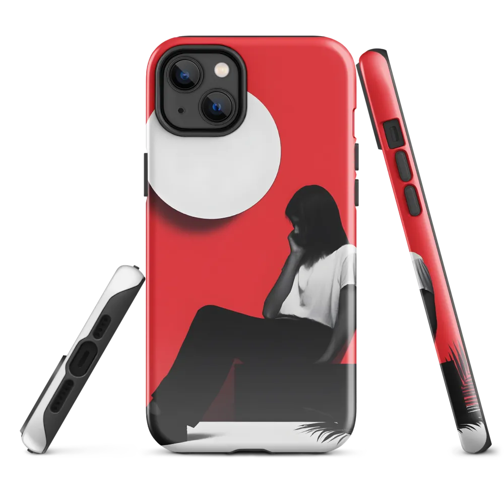 Contemplation in Red
