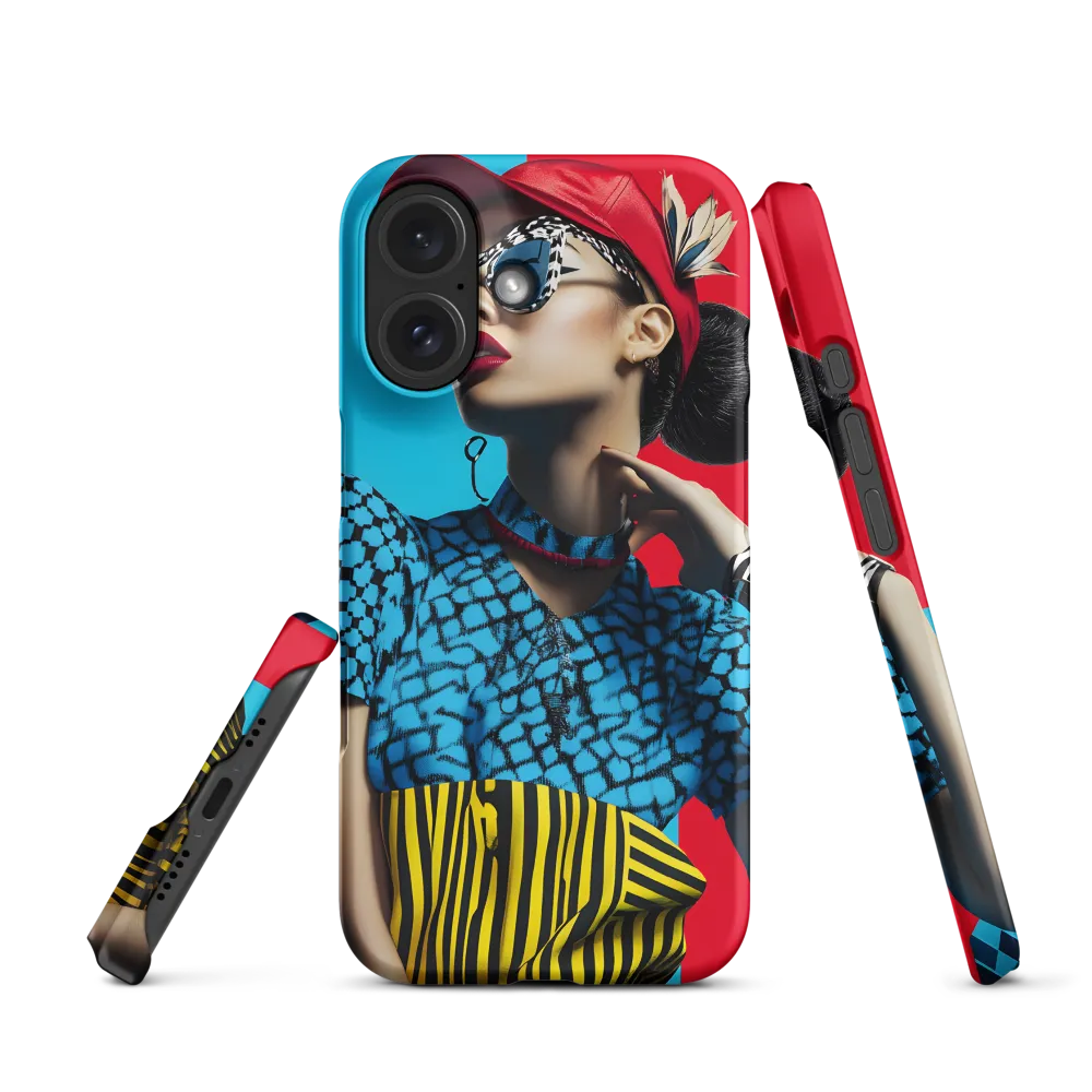 Confident Style: A Modern Fashion Statement | Phone Case |  16 | Snap Case | Matte