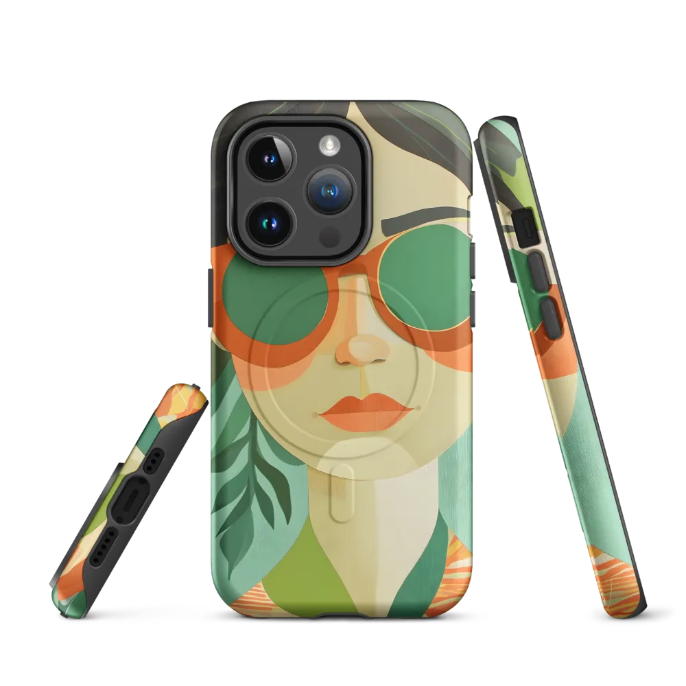 Bold Serenity: A Modern Portrait