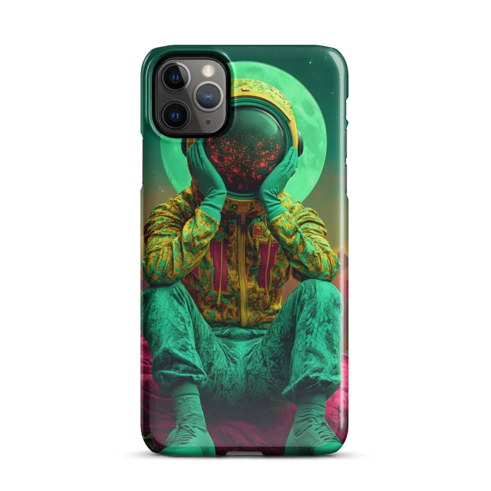 Cosmic Reflection: An Astronaut's Journey | Phone Case |  11 Pro Max | Snap Case | Glossy