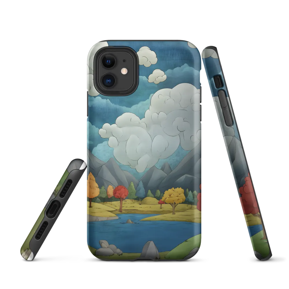 Whimsical Serenity: A Tranquil Landscape