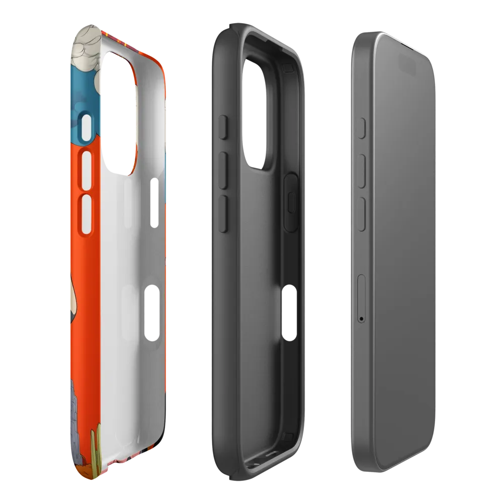 Eruption of Power | Phone Case |  16 Pro | Tough Case | Matte