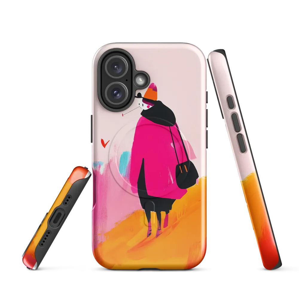 Wanderer in Pink