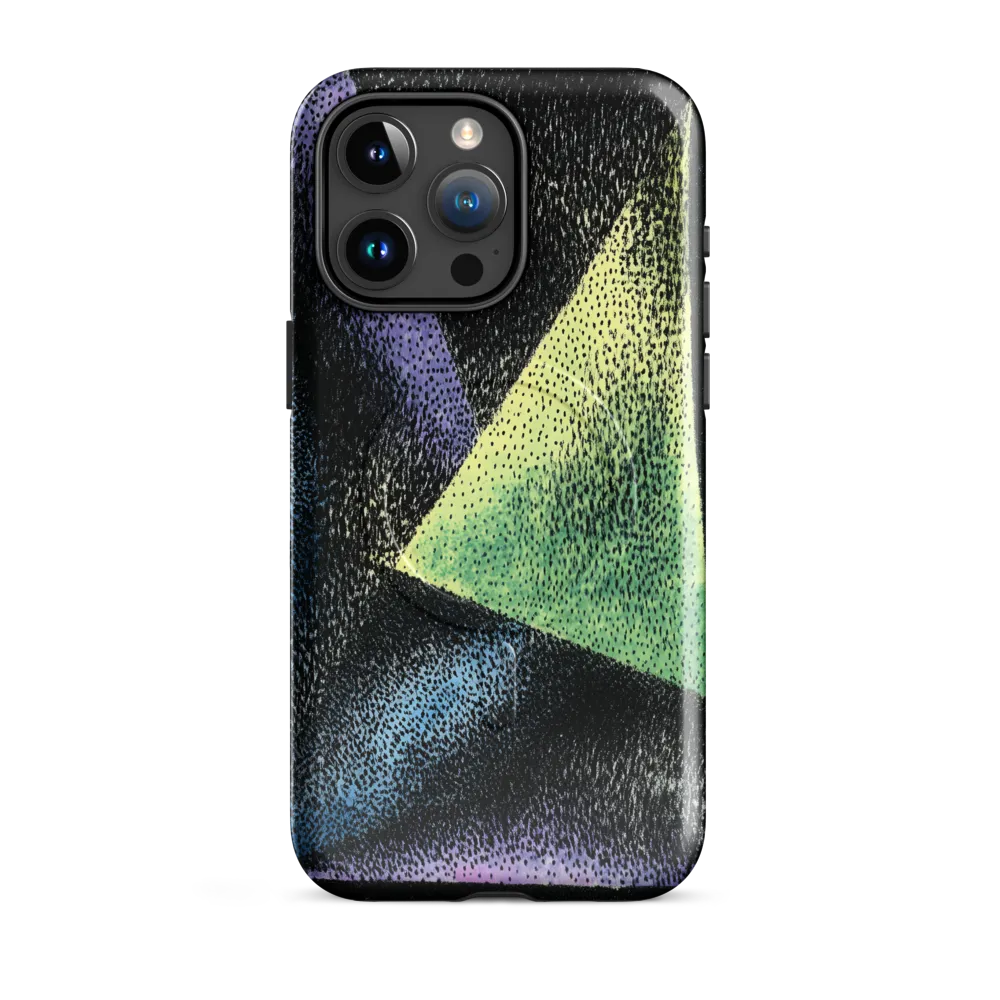 Dynamic Geometric Harmony | Phone Case |  15 Pro Max | MagSafe® Tough Case | Glossy