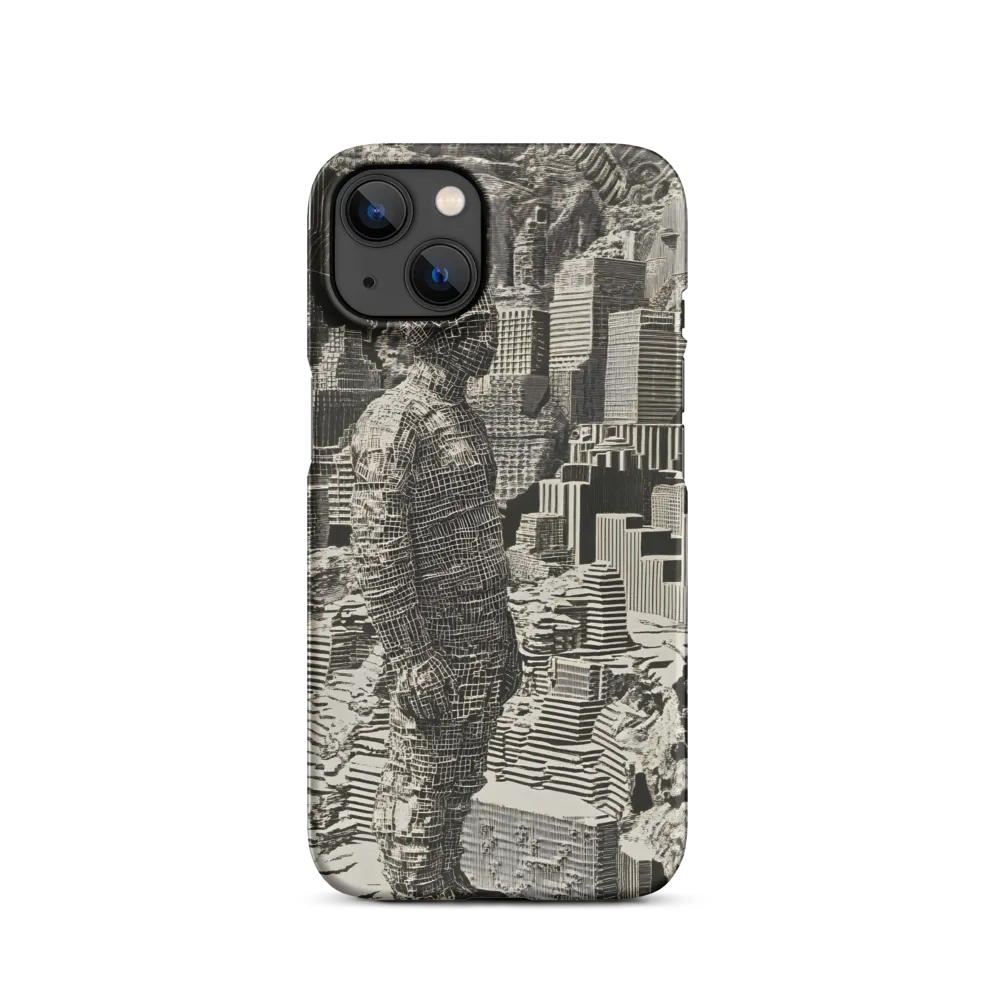 Contemplation in an Abstract Landscape | Phone Case |  13 | Snap Case | Matte