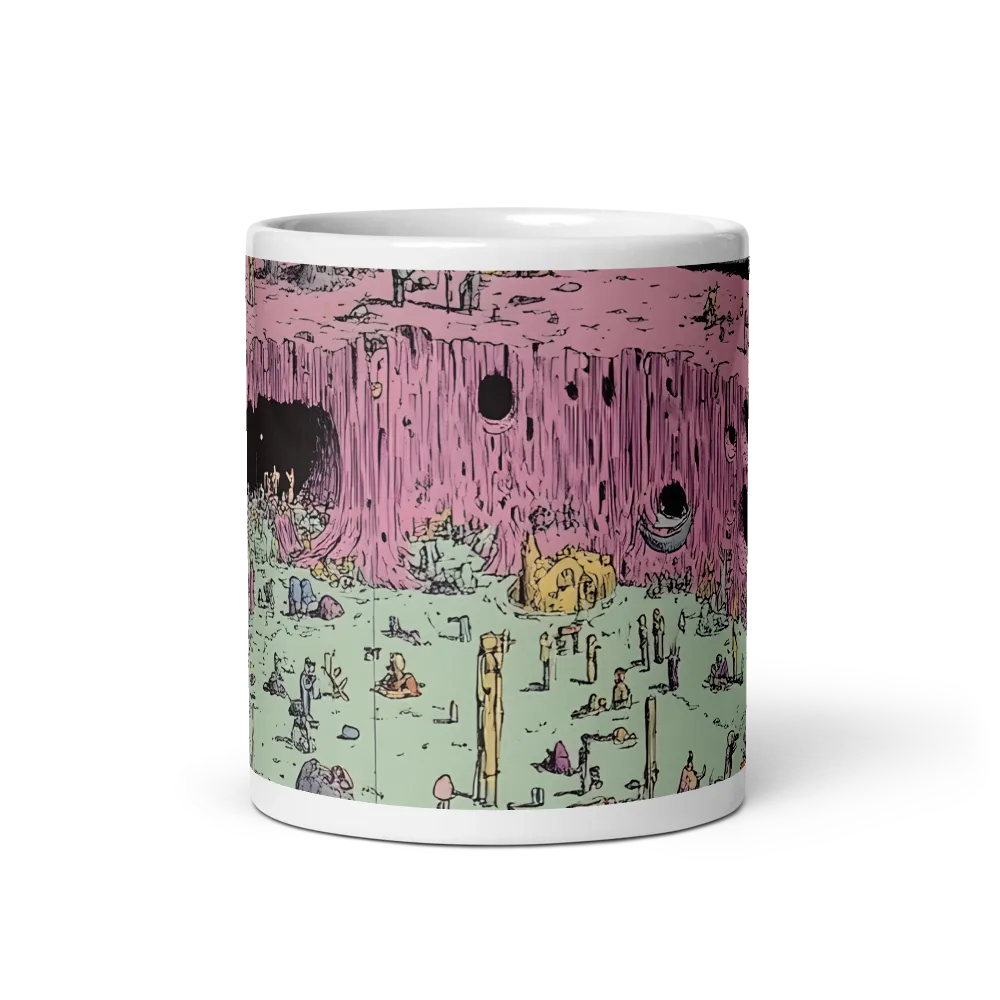 Whispers of an Alien Terrain | Mug with White inside | 11 oz