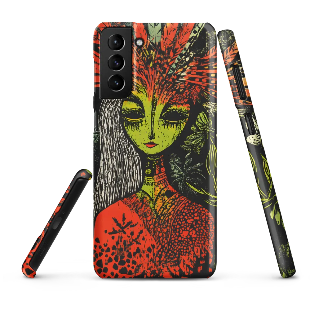 Mystical Flora: A Surreal Portrait