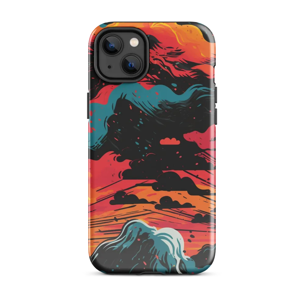 Ethereal Twilight: A Dramatic Landscape in Motion