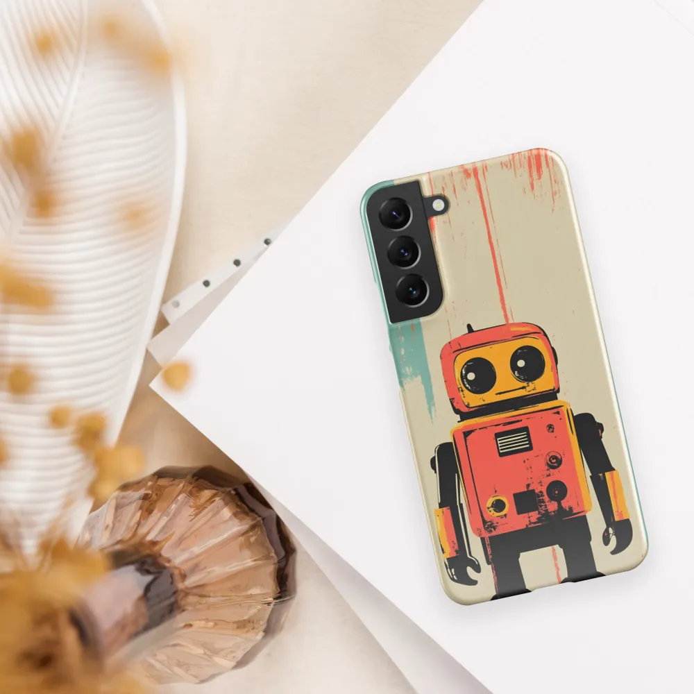 Retro Robot Charm