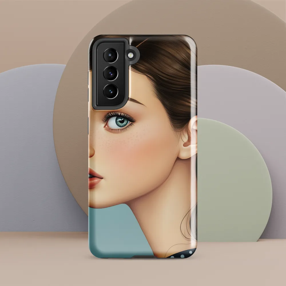 Captivating Gaze: A Modern Portrait