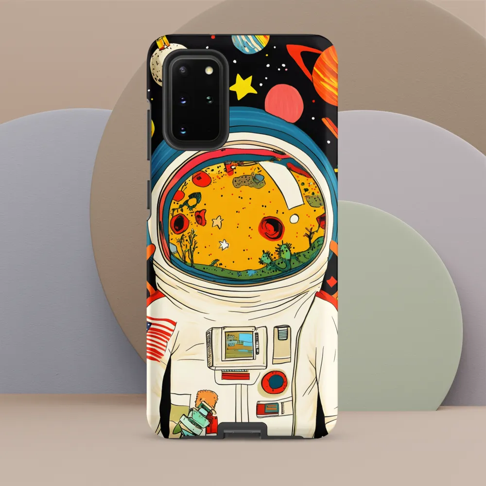 Cosmic Curiosity: Journey Within the Helmet