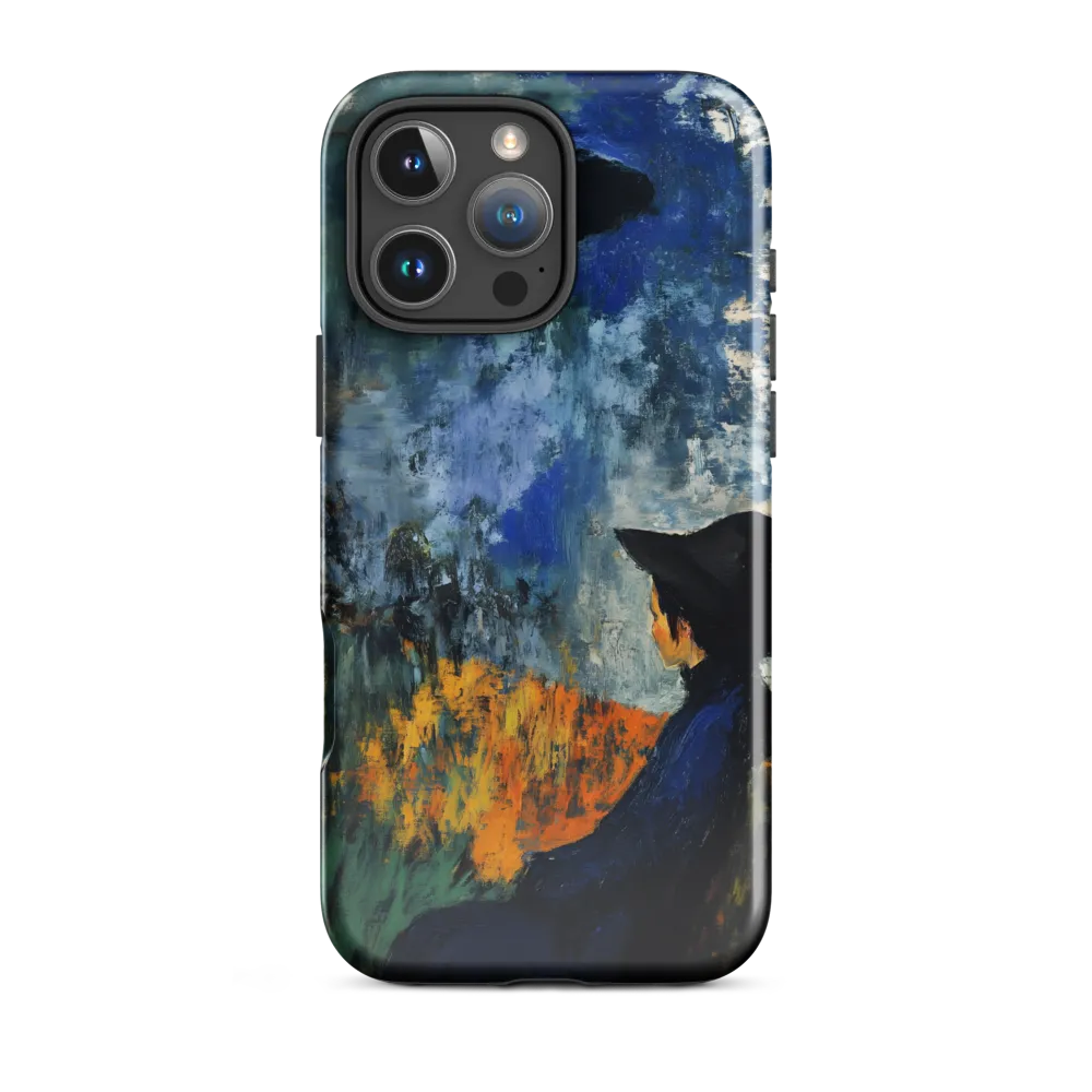 Contemplation Under the Void | Phone Case |  16 Pro Max | Tough Case | Glossy