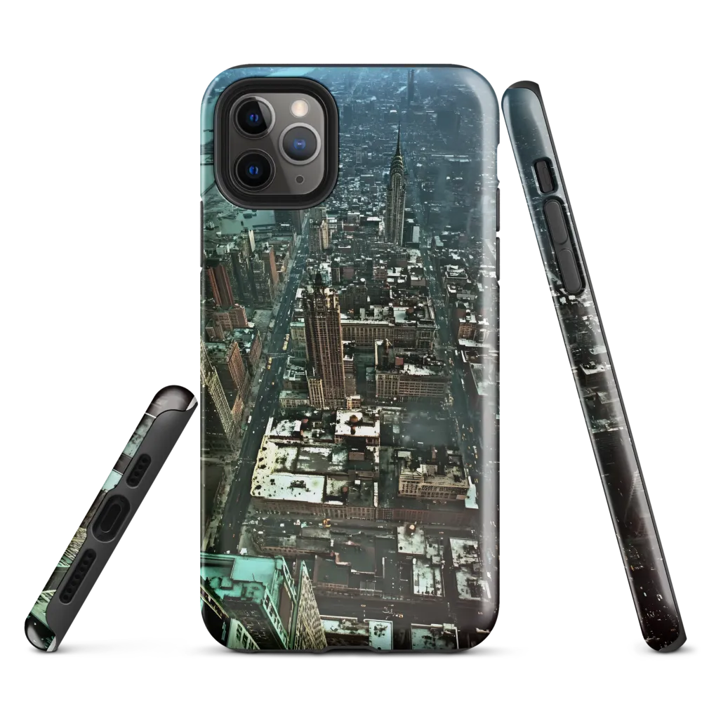 Aerial Symphony of Urban Life | Phone Case |  11 Pro Max | Tough Case | Glossy