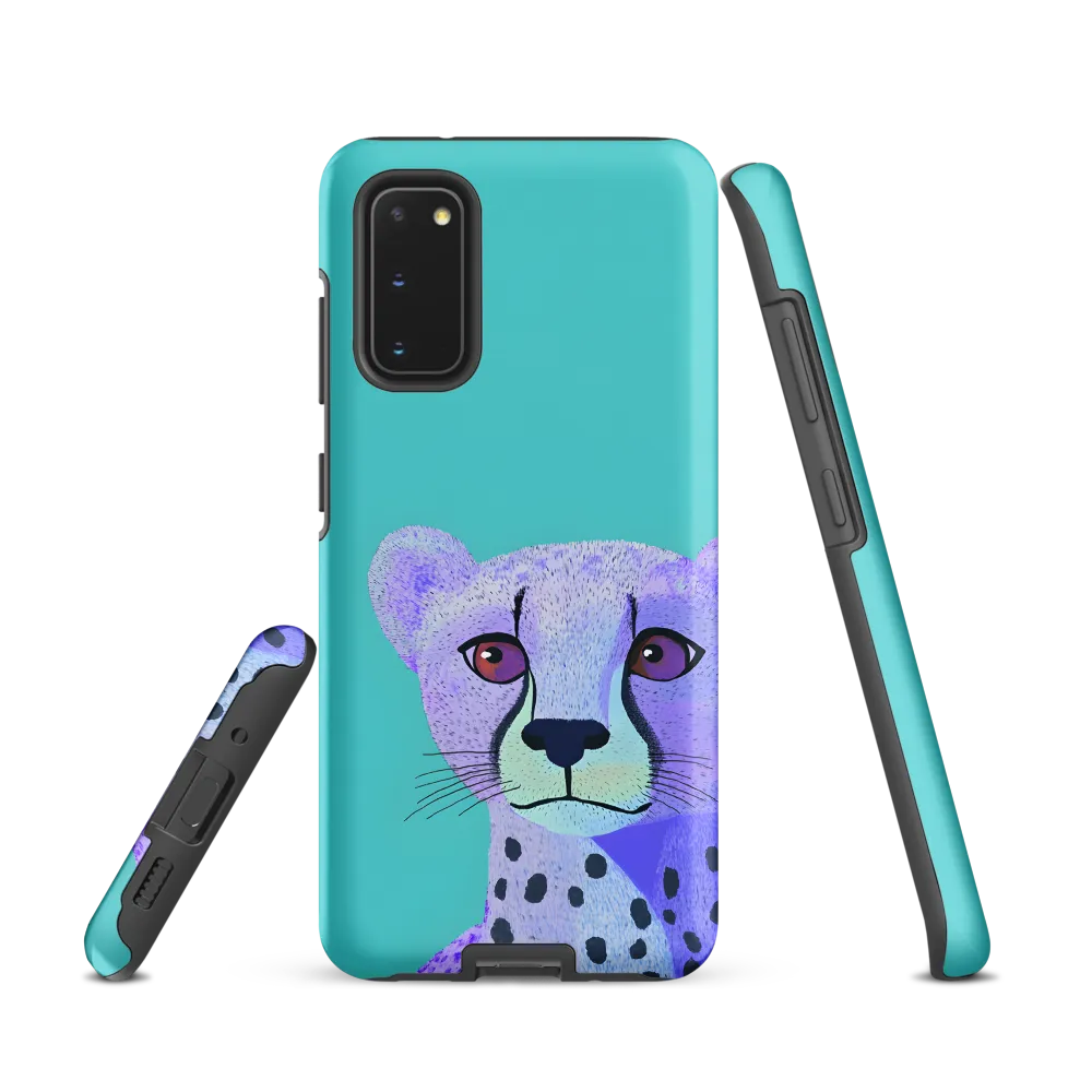 Curious Cheetah | Phone Case |  S20 | Tough Case | Matte