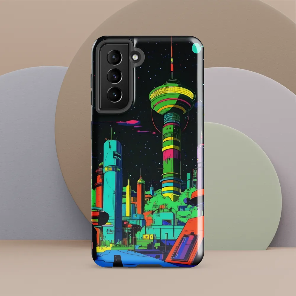 Neon Dreams: A Futuristic Cityscape