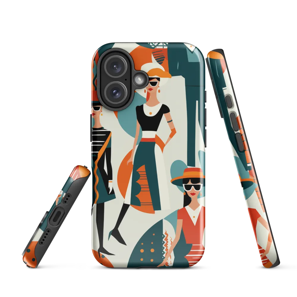 Chic Figures in Pop Art