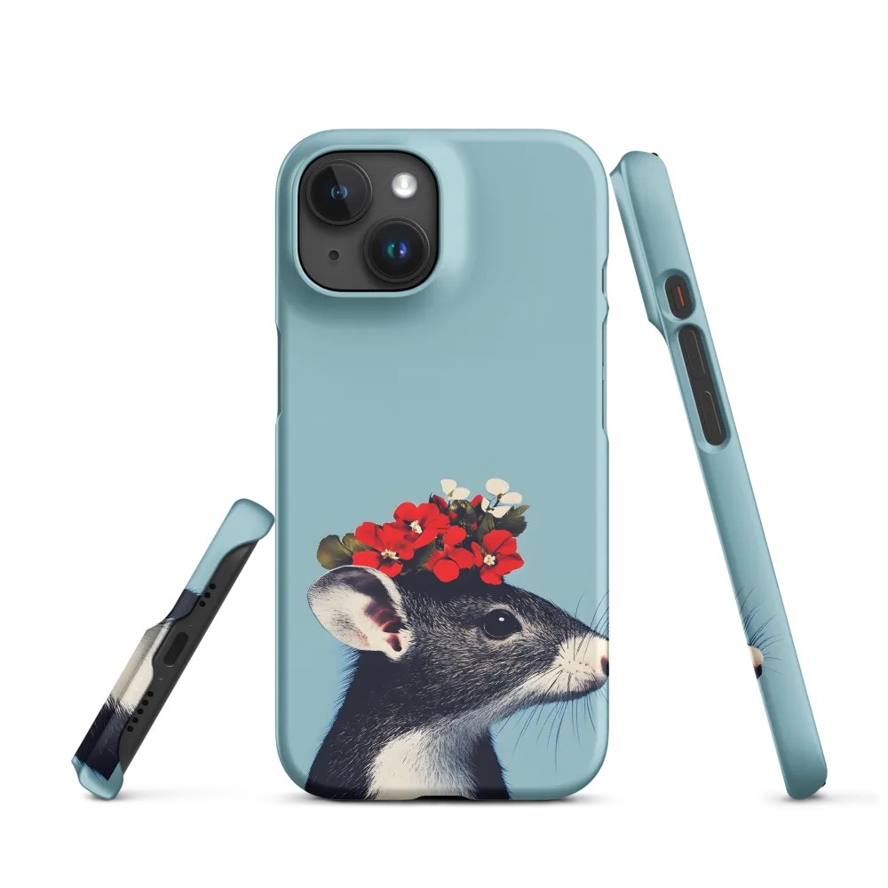 Whimsical Flora: A Mouse's Floral Crown