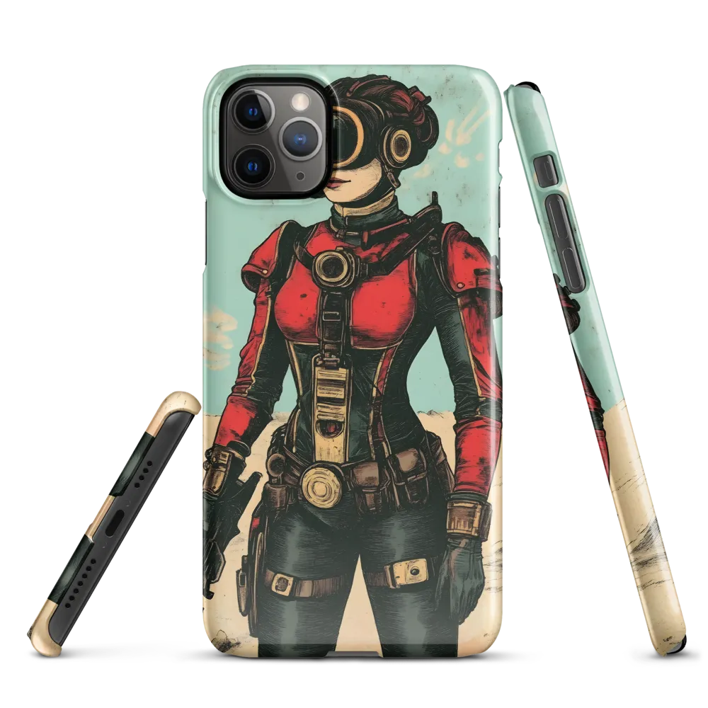 Futuristic Explorer: A Steampunk Adventure | Phone Case |  11 Pro Max | Snap Case | Glossy