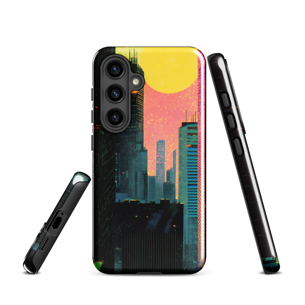 Nostalgic Urban Dreamscape | Phone Case |  S24 | Tough Case | Glossy