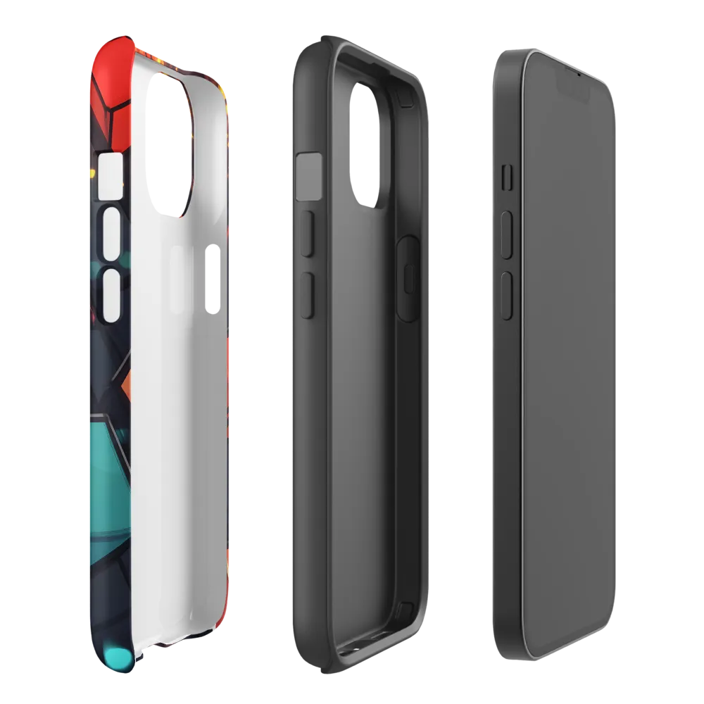 Illuminated Geometry | Phone Case |  14 | Tough Case | Matte