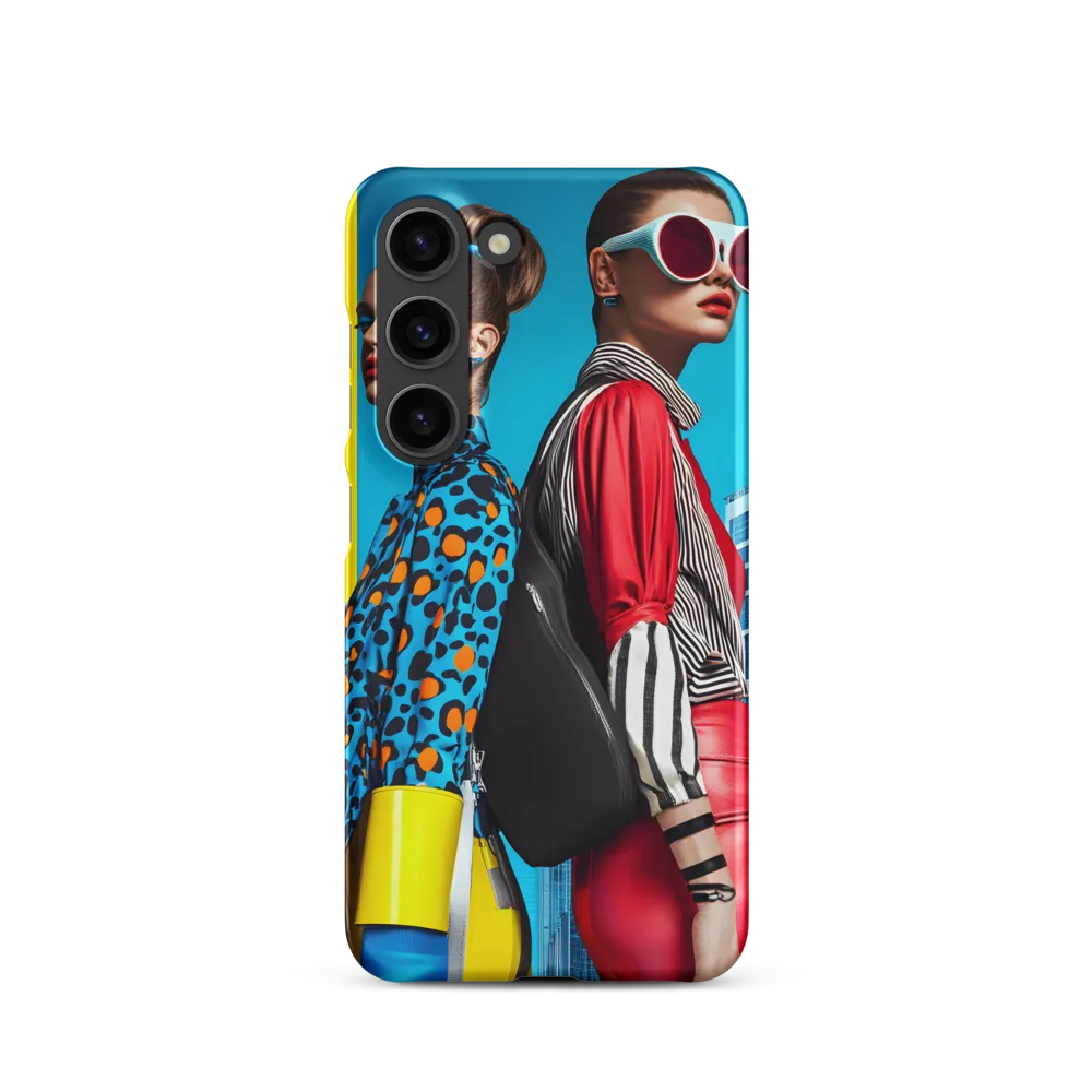 Urban Chic: A Bold Fashion Statement | Phone Case |  S23 | Snap Case | Matte