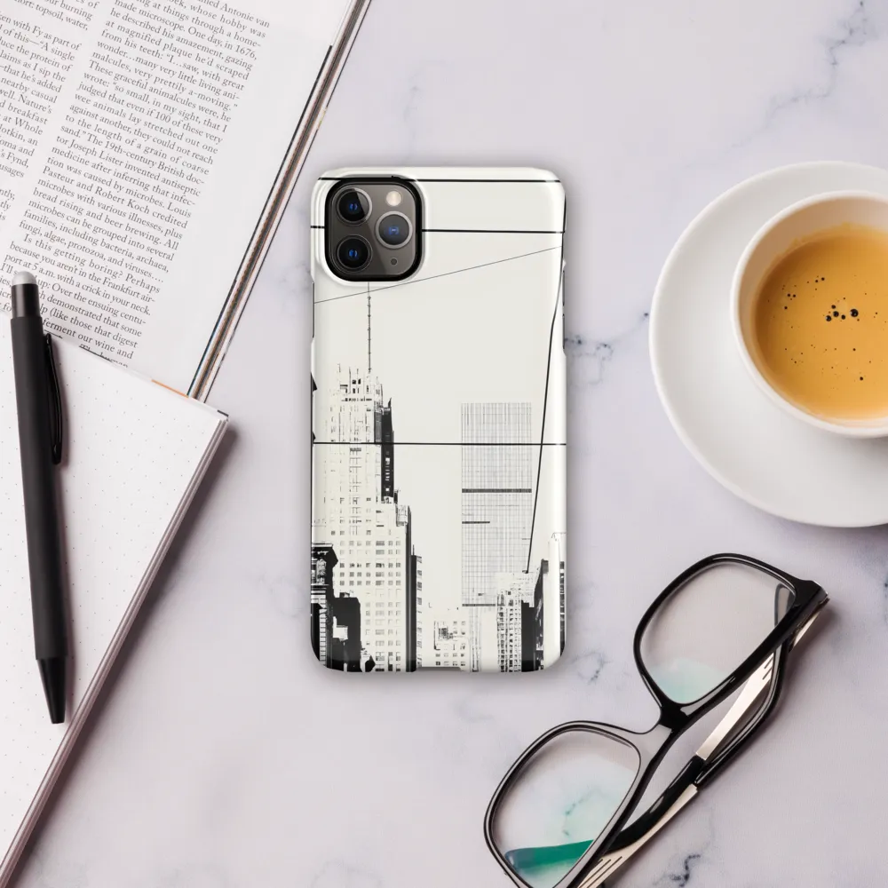 Urban Minimalism: A Study in Lines | Phone Case |  11 Pro Max | Snap Case | Glossy