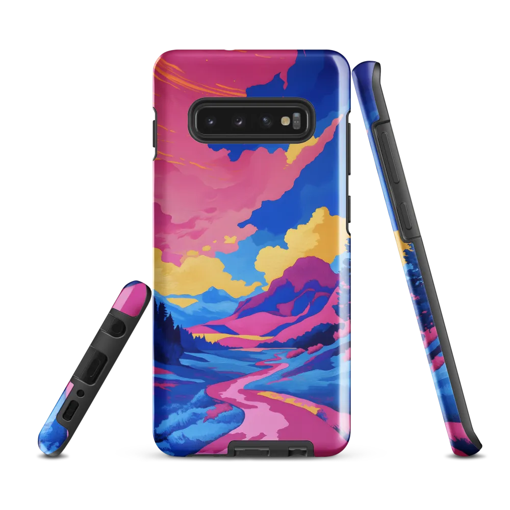 Dreamscape: The Serene River | Phone Case |  S10 Plus | Tough Case | Glossy