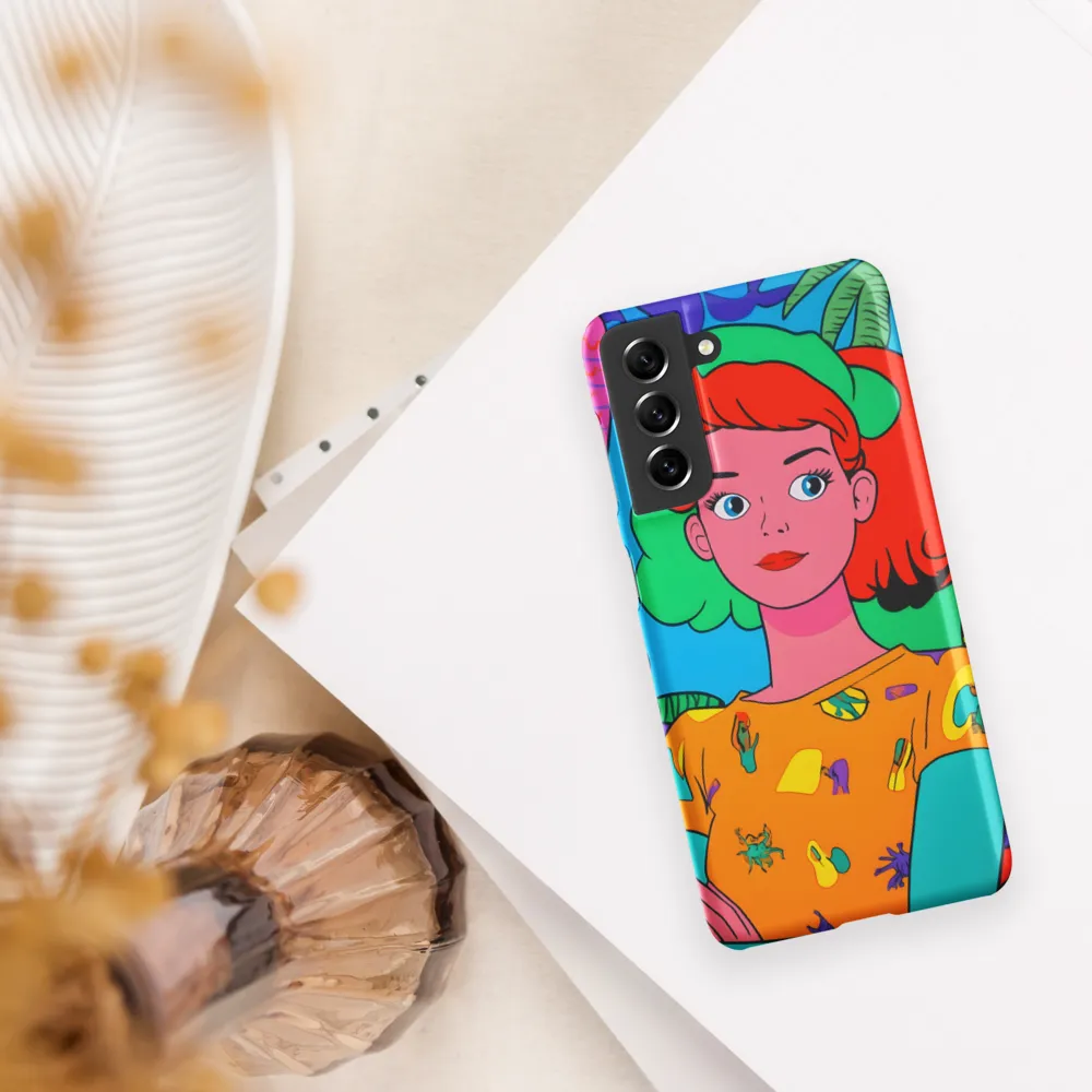 Tropical Vibes: A Playful Portrait