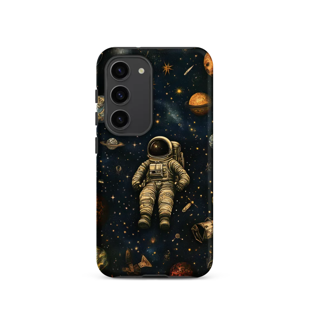 Cosmic Voyage: An Astronaut's Solitude