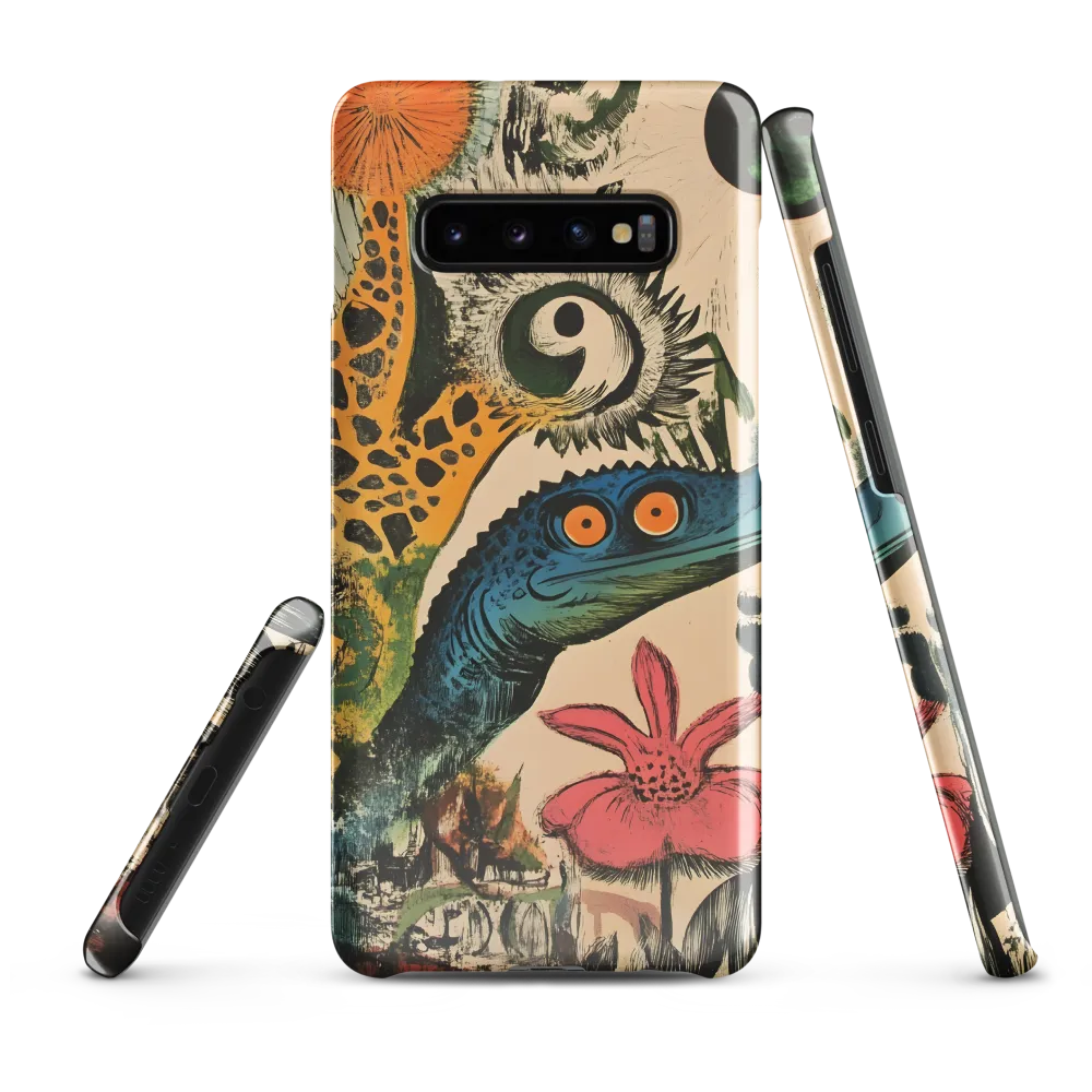 Whimsical Creature Encounter | Phone Case |  S10 Plus | Snap Case | Glossy