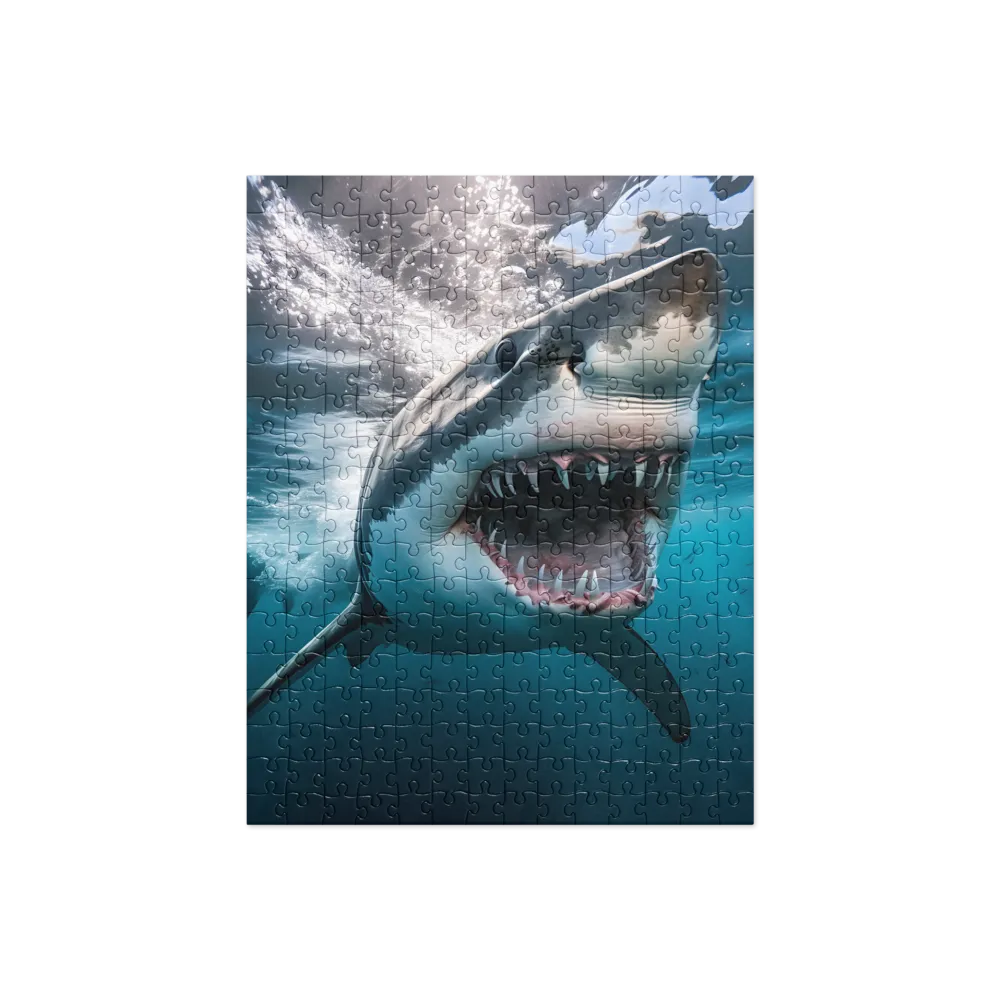 Majesty of the Ocean: The Great White Shark | Jigsaw Puzzle | 252 pieces