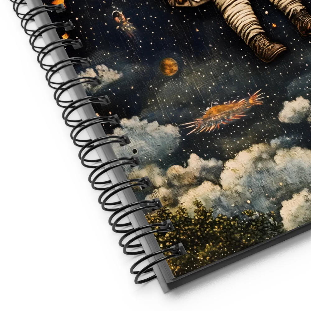 Dreaming Among the Stars | Spiral Notebook