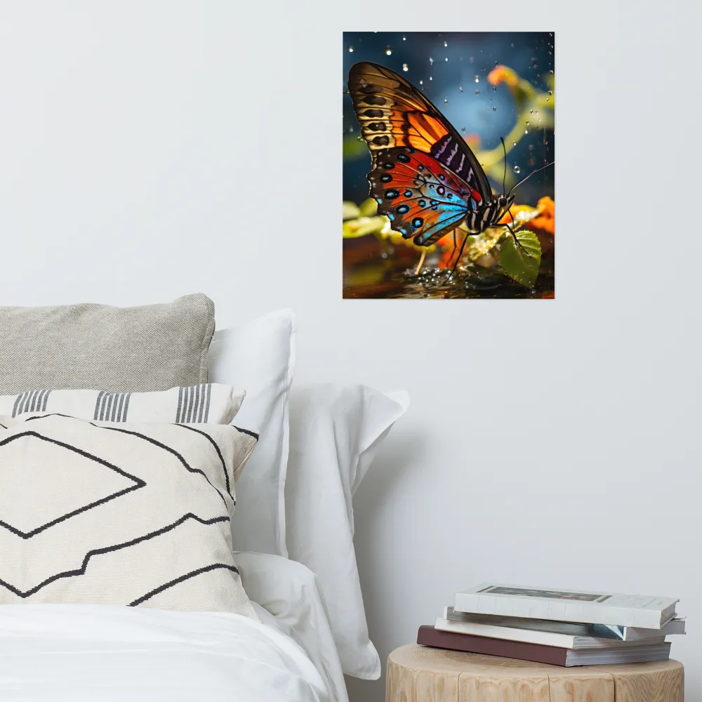 Dance of Colors: The Butterfly's Elegance | Poster | 16″×20″