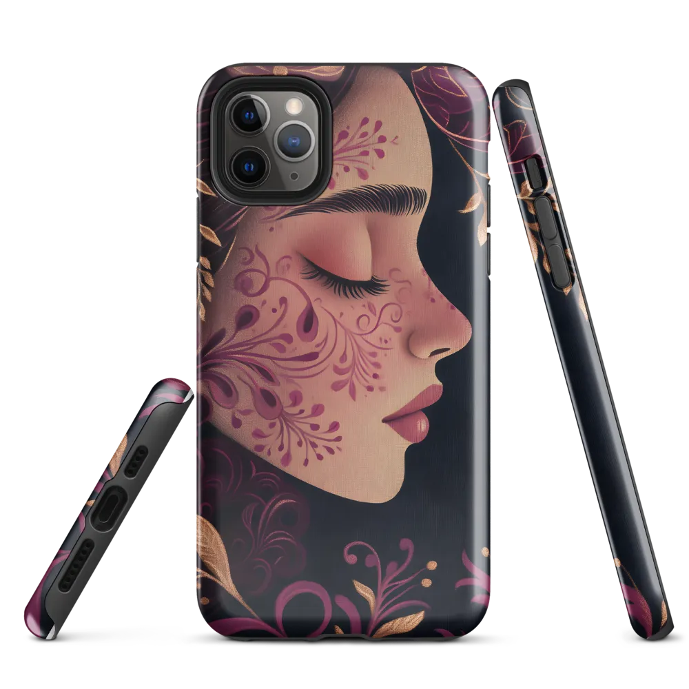 Serenity in Bloom | Phone Case |  11 Pro Max | Tough Case | Glossy