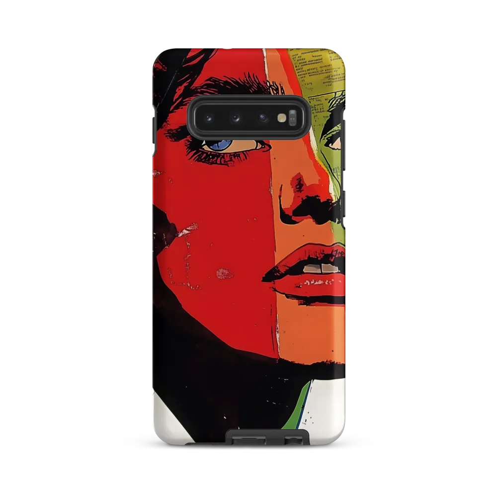 Vibrant Expressions: A Pop Art Portrait