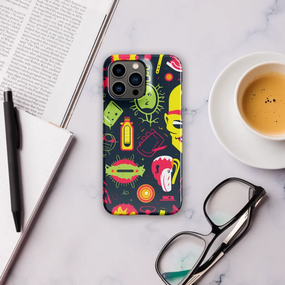 Neon Revelry: A Quirky Exploration of Modern Pop Art