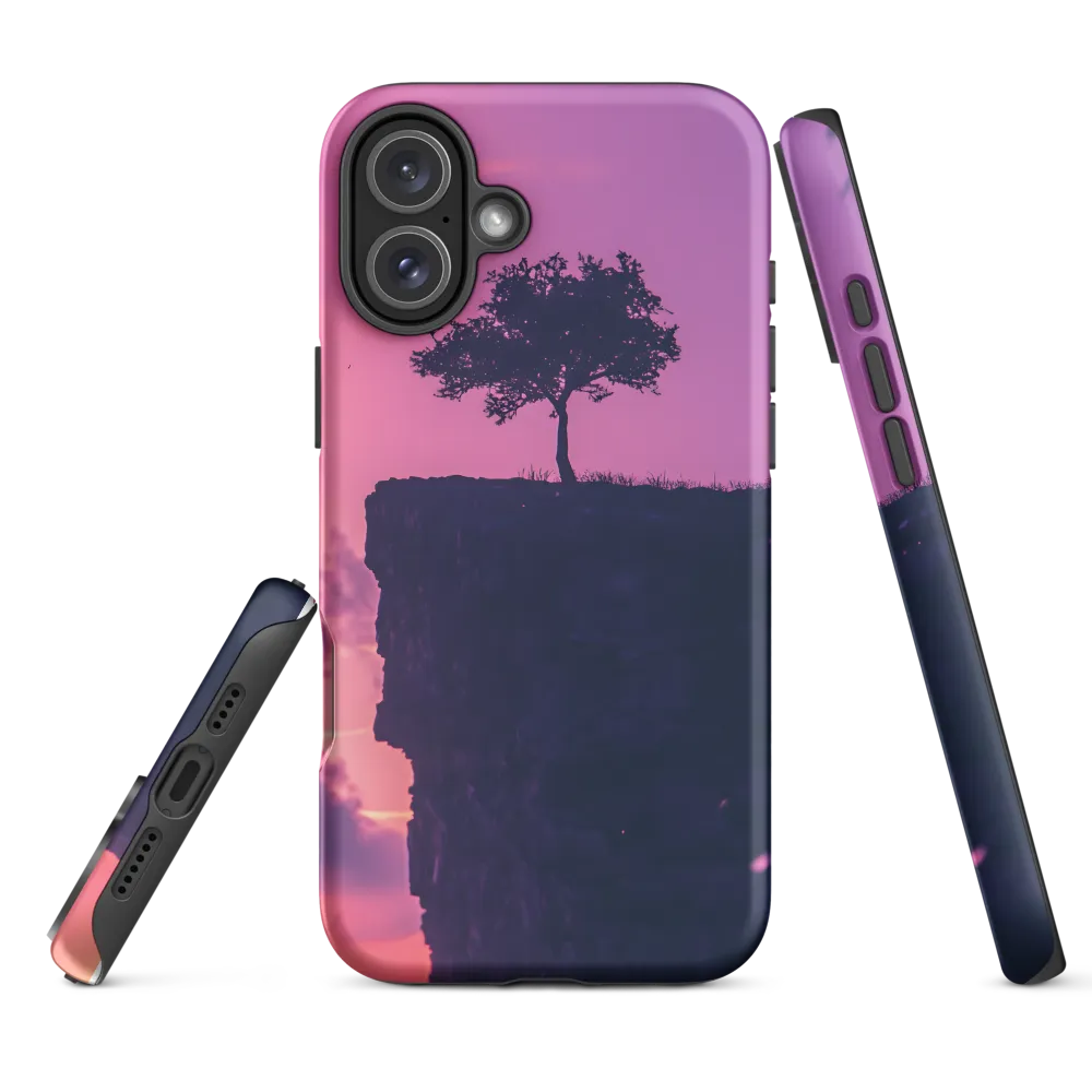 Solitude on the Edge | Phone Case |  16 Plus | Tough Case | Matte