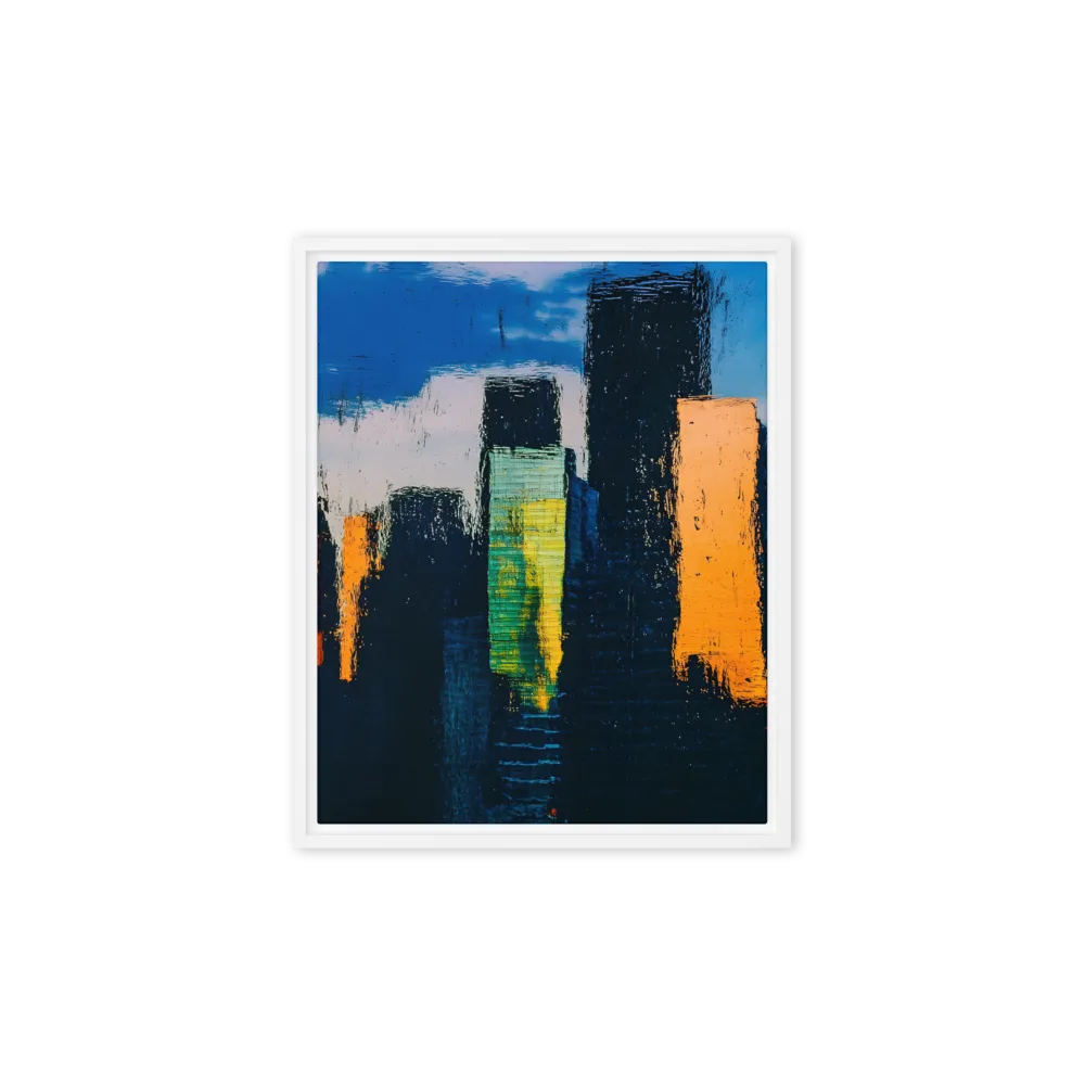 Reflections of Tranquility | Canvas with White Frame | 8″×10″