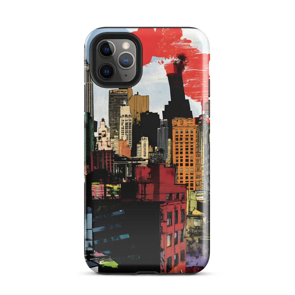 City Pulse: Urban Vibrance | Phone Case |  11 Pro Max | Tough Case | Glossy