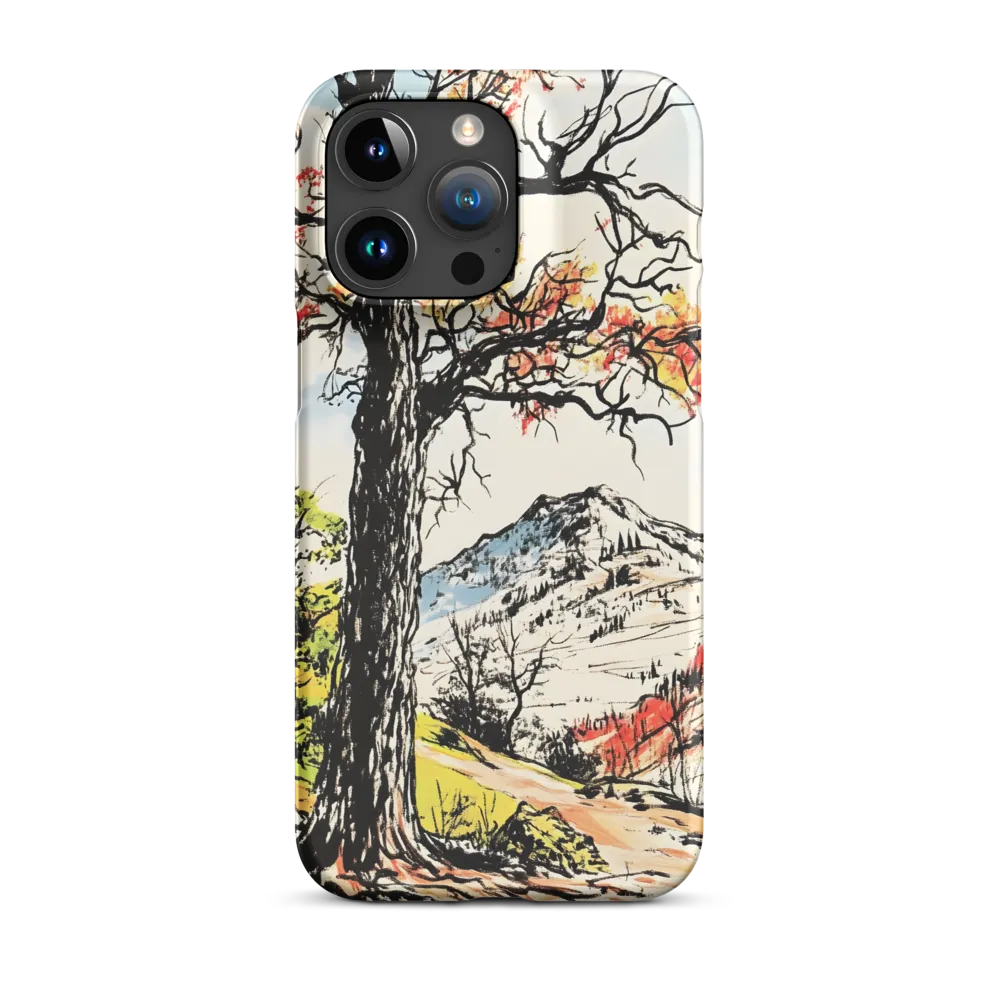 Autumn Majesty: The Guardian Tree | Phone Case |  15 Pro Max | Snap Case | Matte