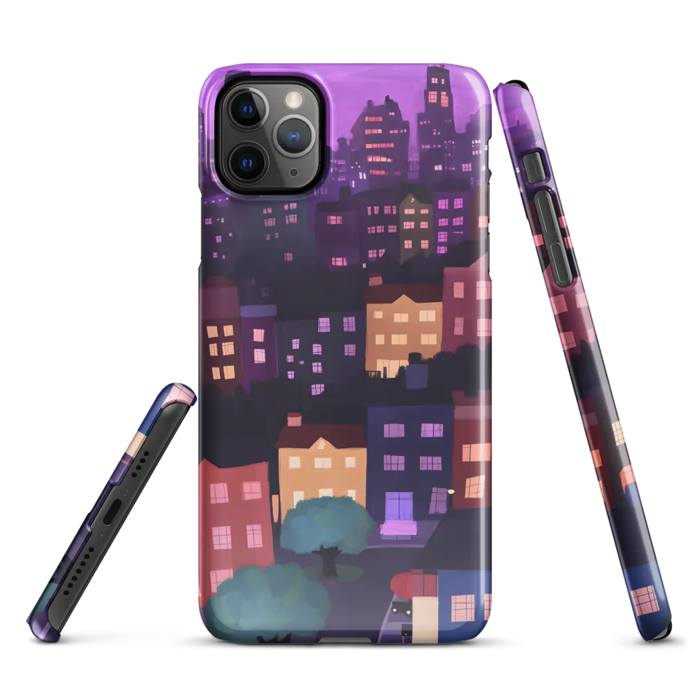 Serene City Nights | Phone Case |  11 Pro Max | Snap Case | Glossy