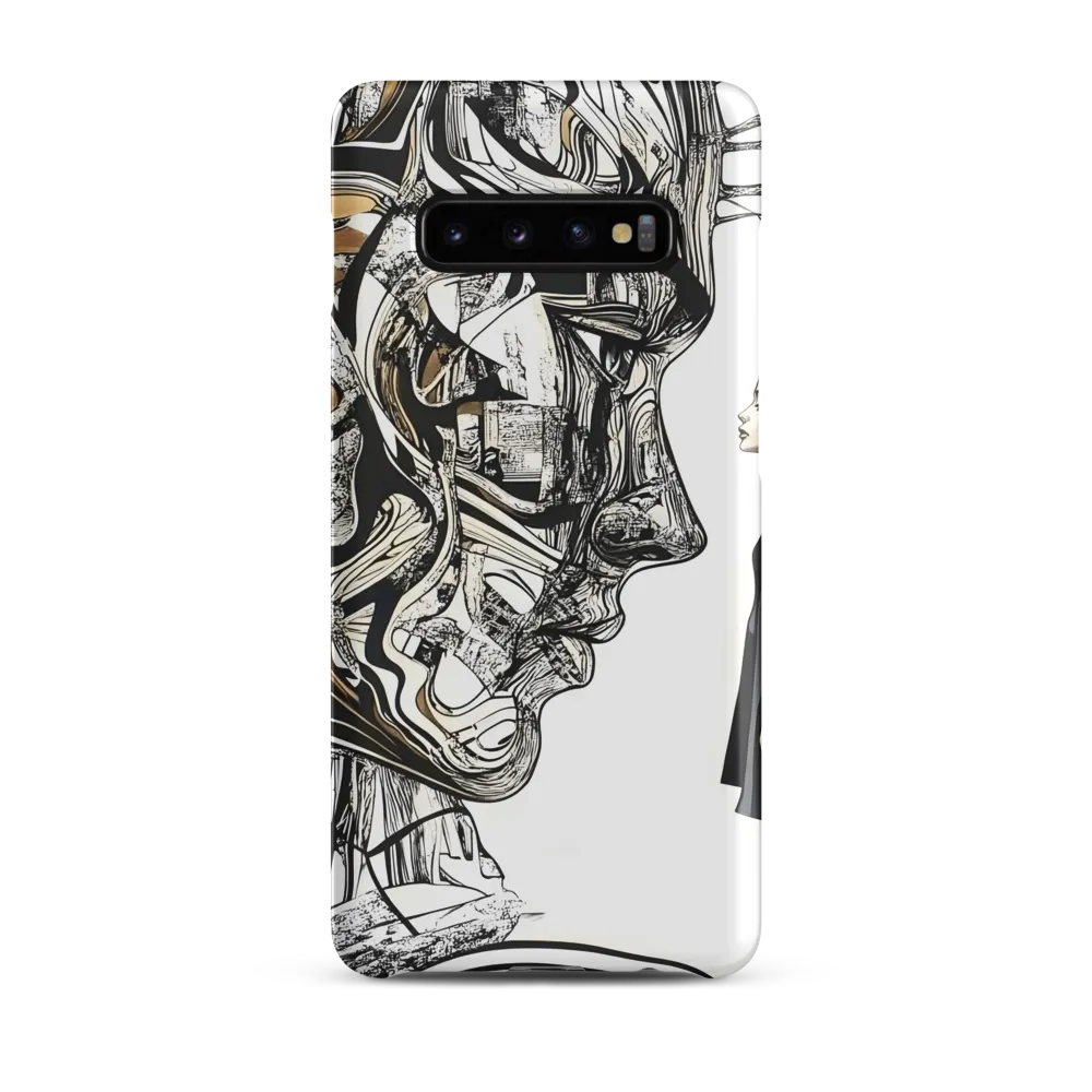 Reflections of Duality | Phone Case |  S10 Plus | Snap Case | Matte