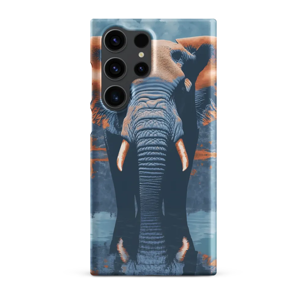 Majestic Reflection: The Elephant's Serenade