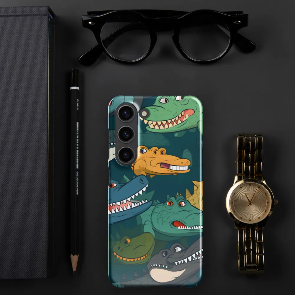 Cheerful Crocodilian Parade