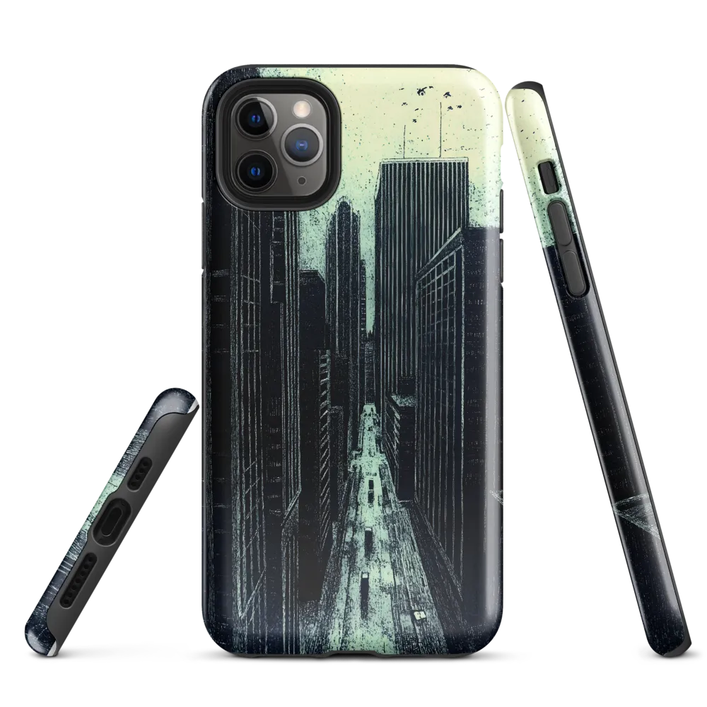 Whispers of Solitude in the Urban Jungle | Phone Case |  11 Pro Max | Tough Case | Glossy