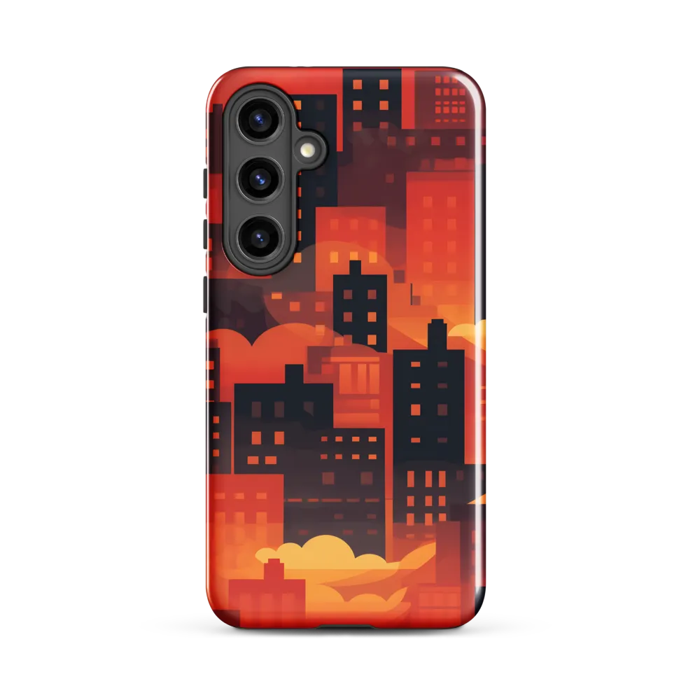 Radiance of the Urban Horizon | Phone Case |  S24 Plus | Tough Case | Glossy