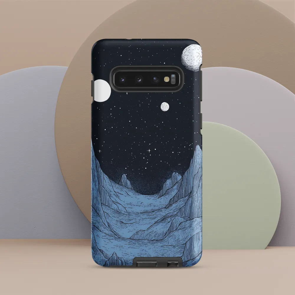 Whispers of the Cosmos | Phone Case |  S10 | Tough Case | Matte