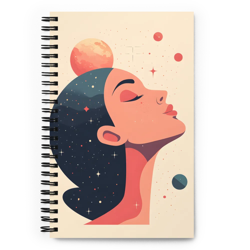 Celestial Serenity | Spiral Notebook