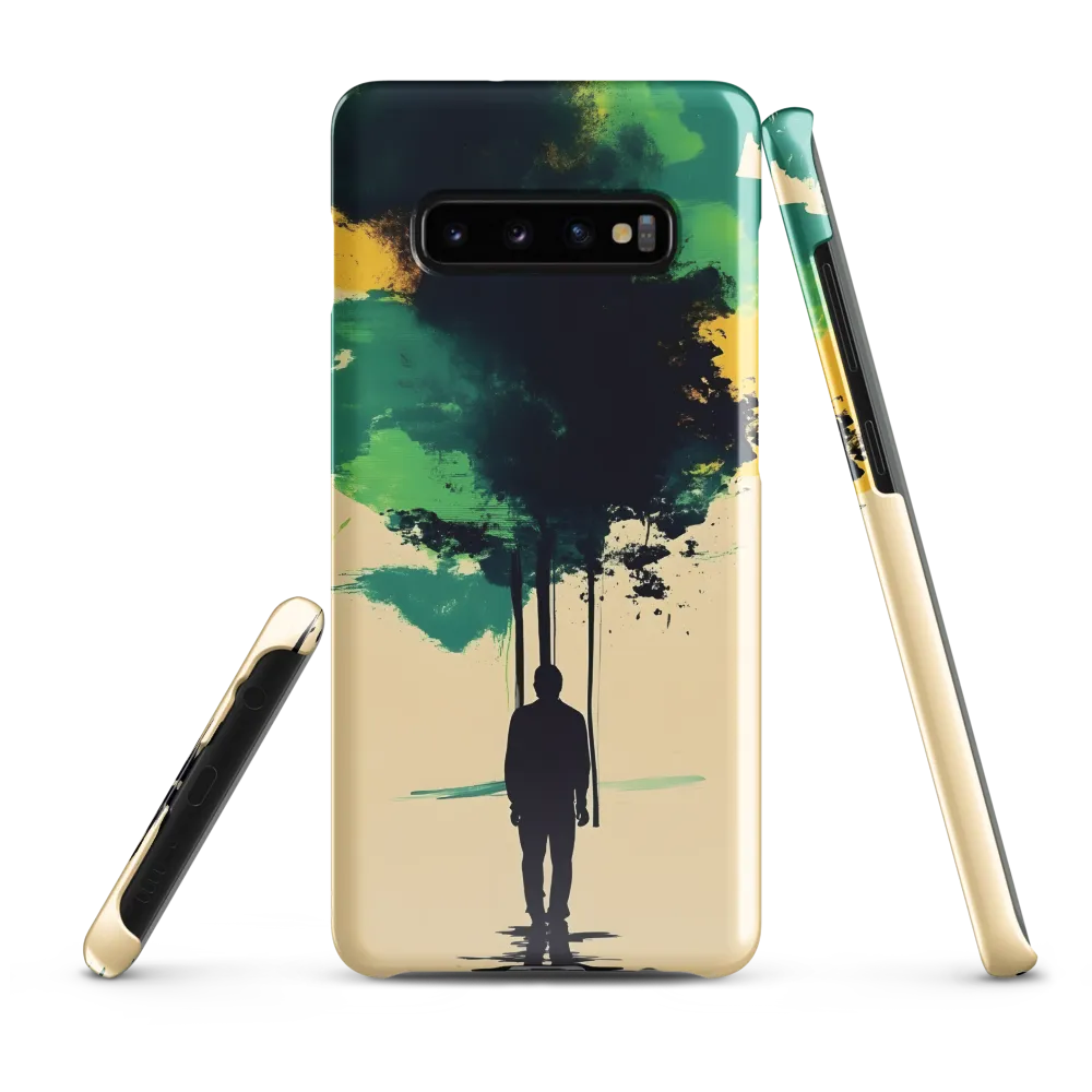 Whispers of Solitude | Phone Case |  S10 Plus | Snap Case | Glossy