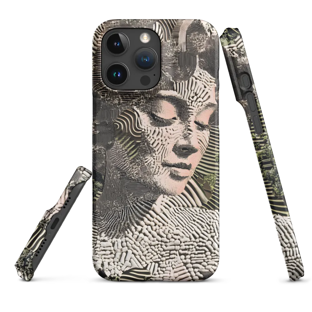 Ethereal Blend of Nature and Humanity | Phone Case |  16 Pro Max | Snap Case | Matte